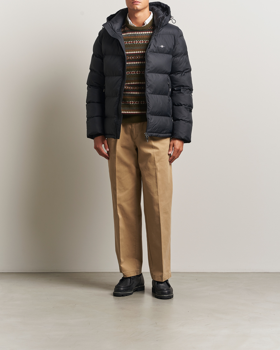 Herre | Jakker | GANT | The Active Cloud Down Jacket Black