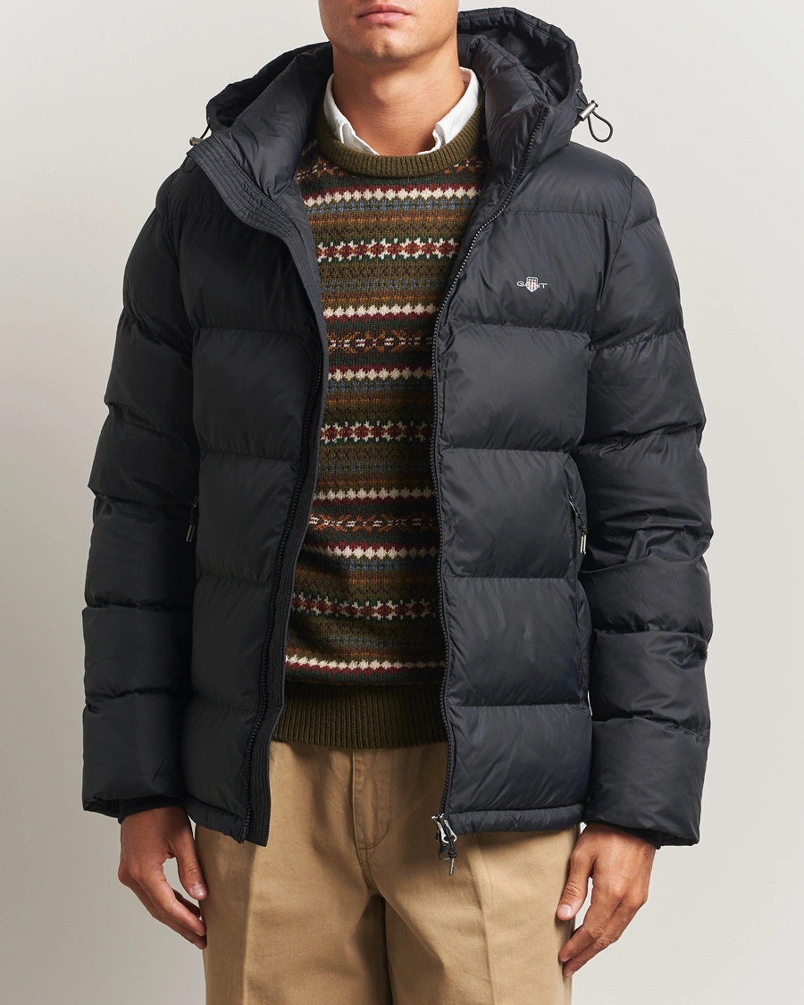 Herre | Jakker | GANT | The Active Cloud Down Jacket Black