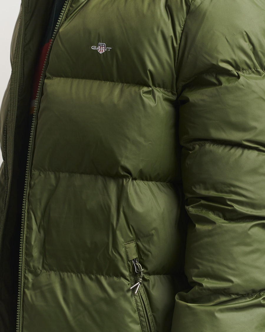 Herre | Jakker | GANT | The Active Cloud Mid Length Jacket Country Green