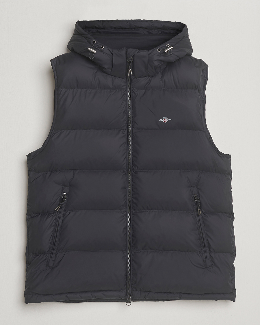 Herre | Veste | GANT | The Active Cloud Vest Black