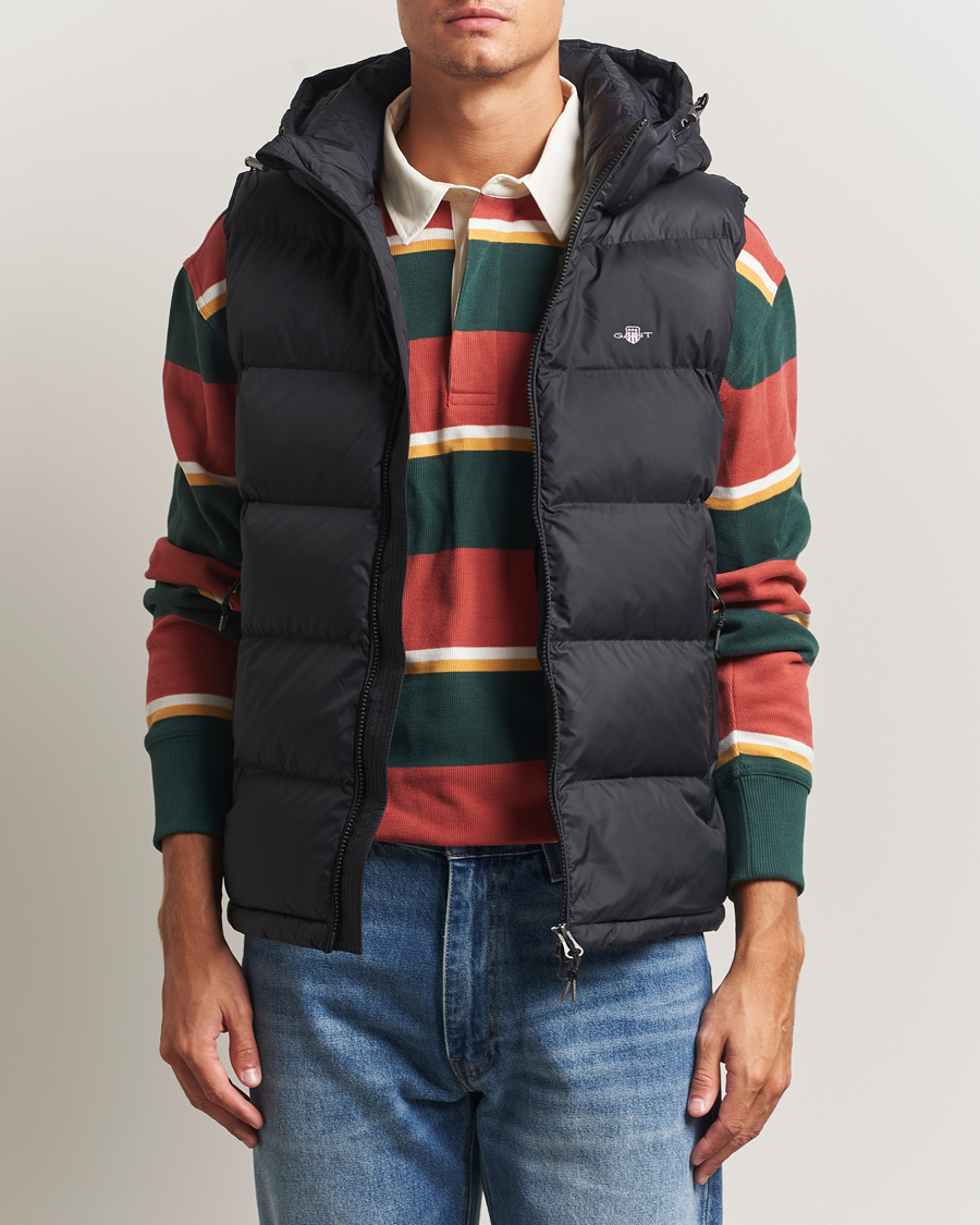 Herre | Veste | GANT | The Active Cloud Vest Black