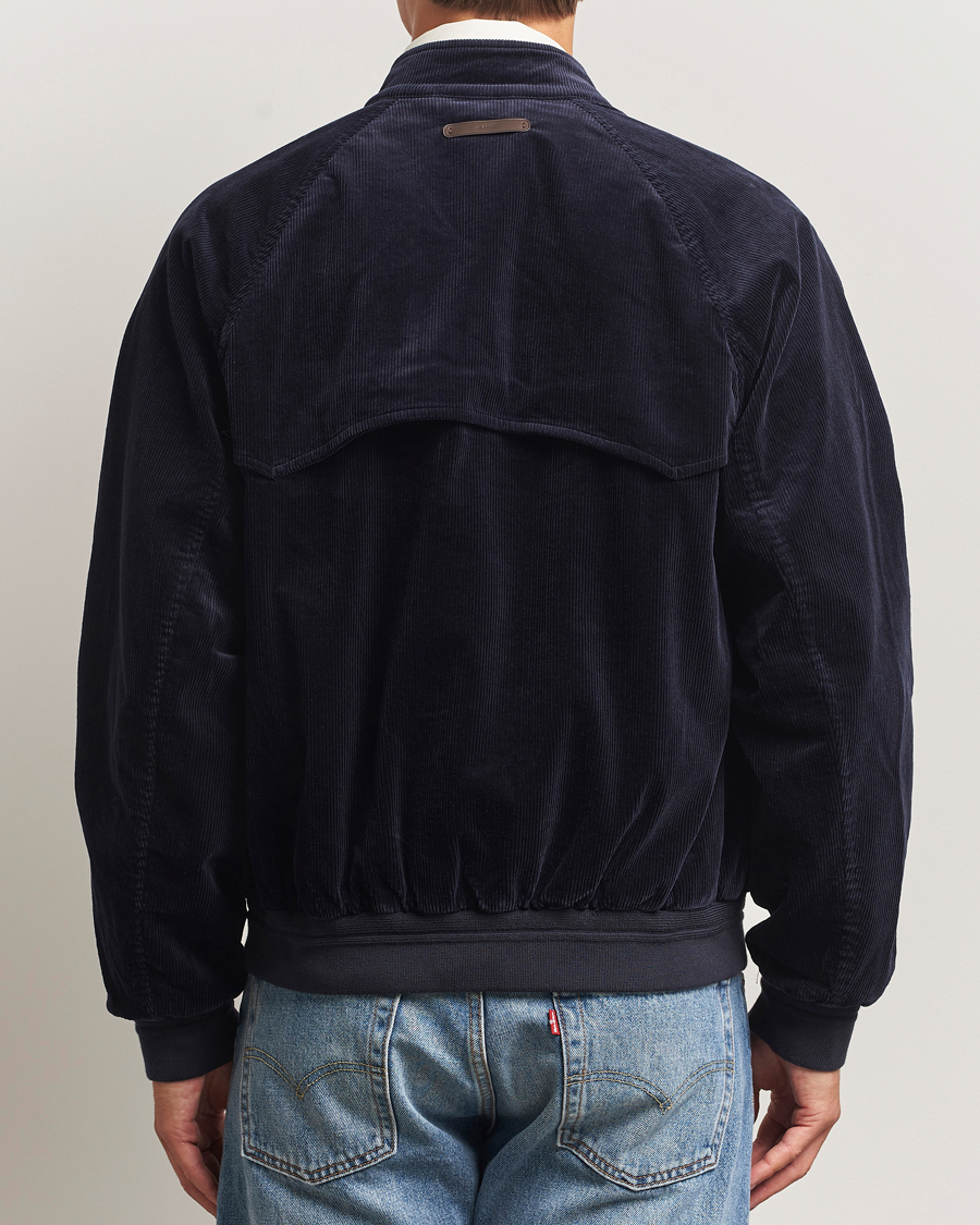 Herre | Jakker | GANT | Corduroy Harrington Jacket Evening Blue