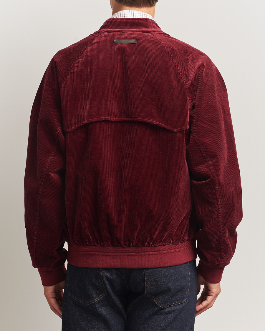 Herre | Jakker | Gant | Corduroy Harrington Jacket Plumped Red