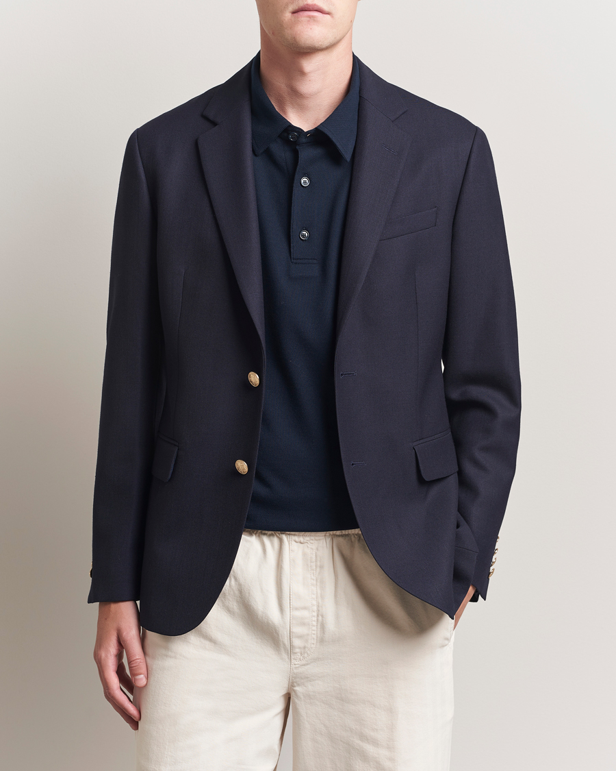 Herre | Blazere & jakker | Gant | Wool Club Blazer Evening Blue