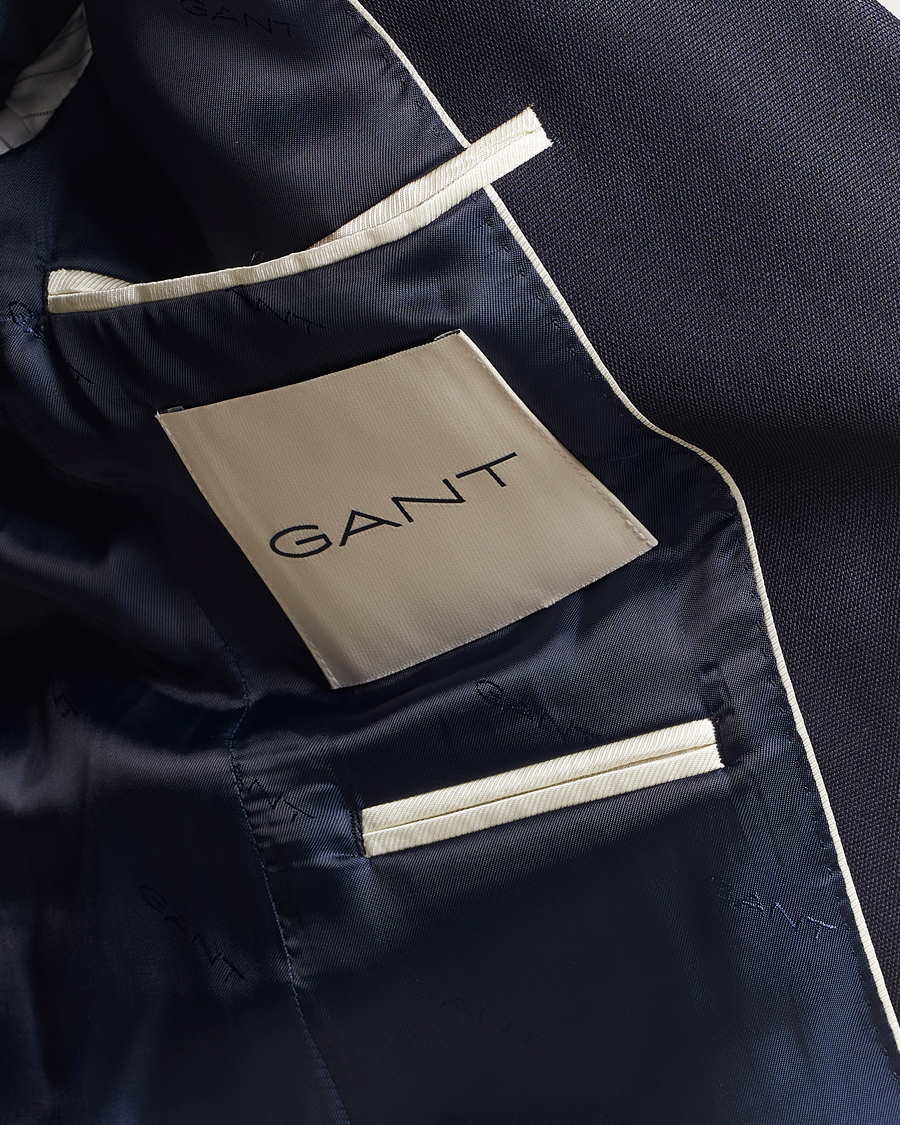 Herre | Blazere & jakker | Gant | Wool Club Blazer Evening Blue