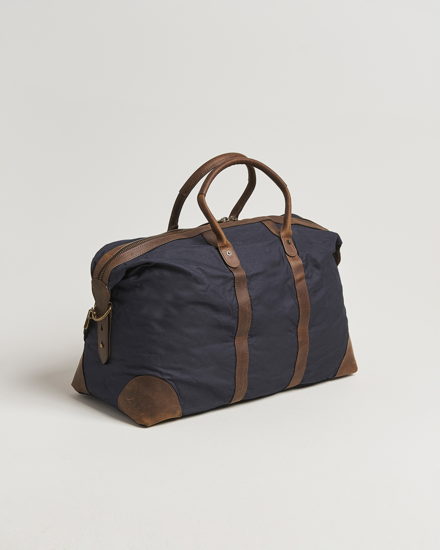 Herre | Tasker | GANT | Waxed Cotton Duffle Bag Evening Blue