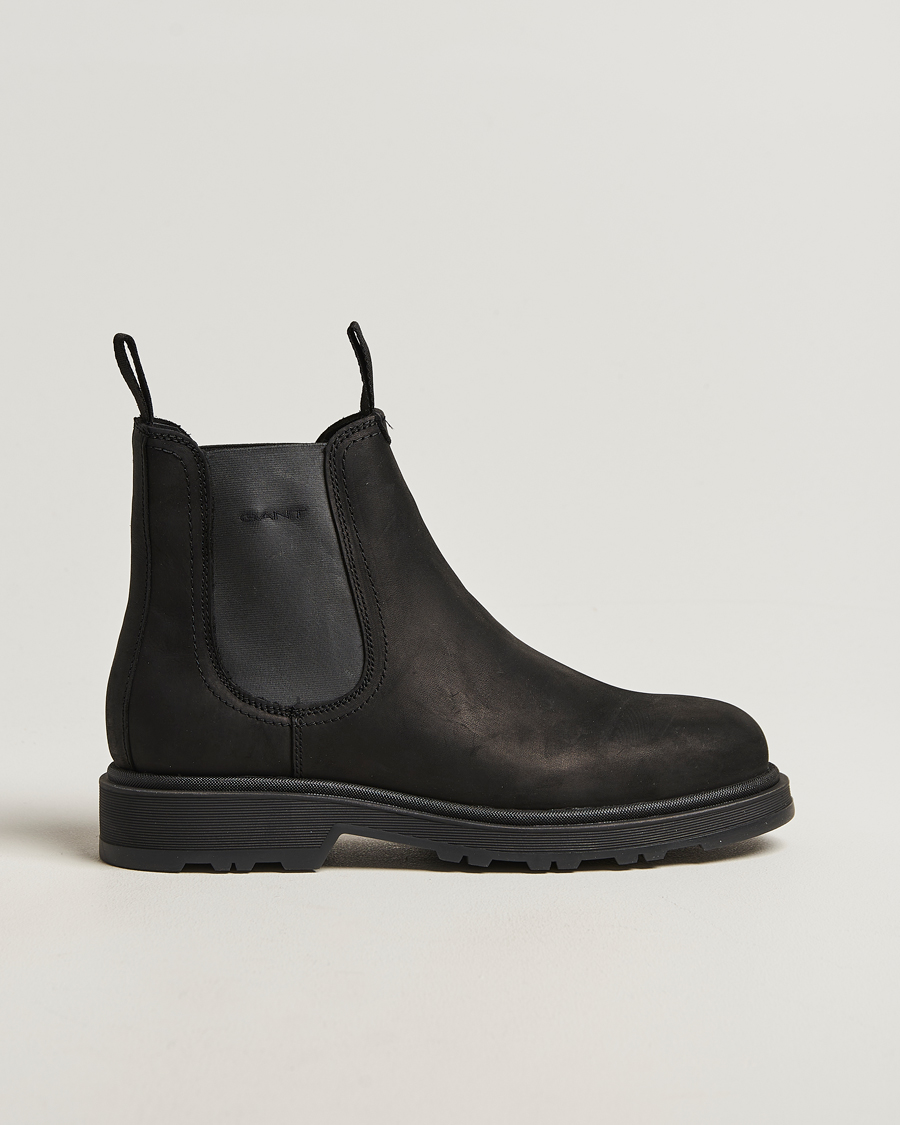 Herre | Støvler | GANT | Blisdor Rough Leather Chelsea Boot Black