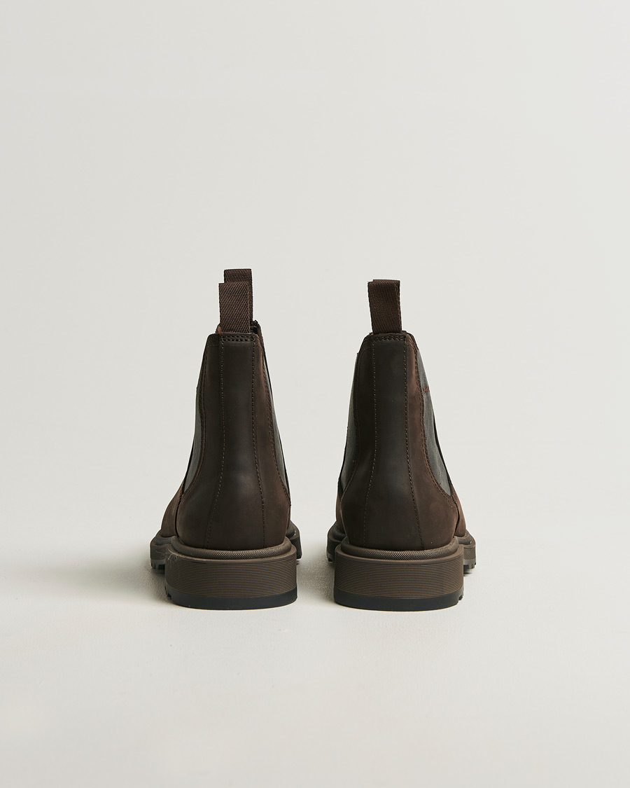 Herre | Støvler | GANT | Blisdor Rough Leather Chelsea Boot Dark Brown