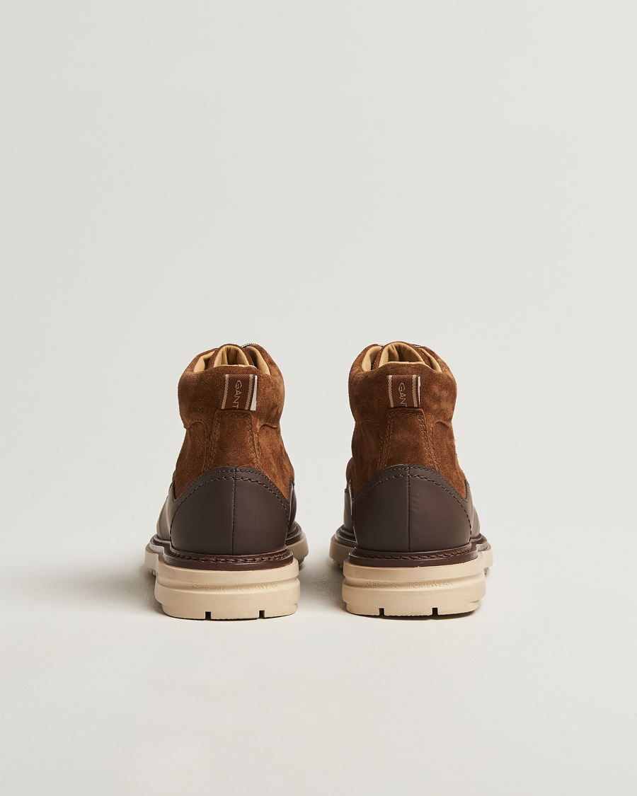Herre | Støvler | GANT | Hillprep Suede Boot Cognac