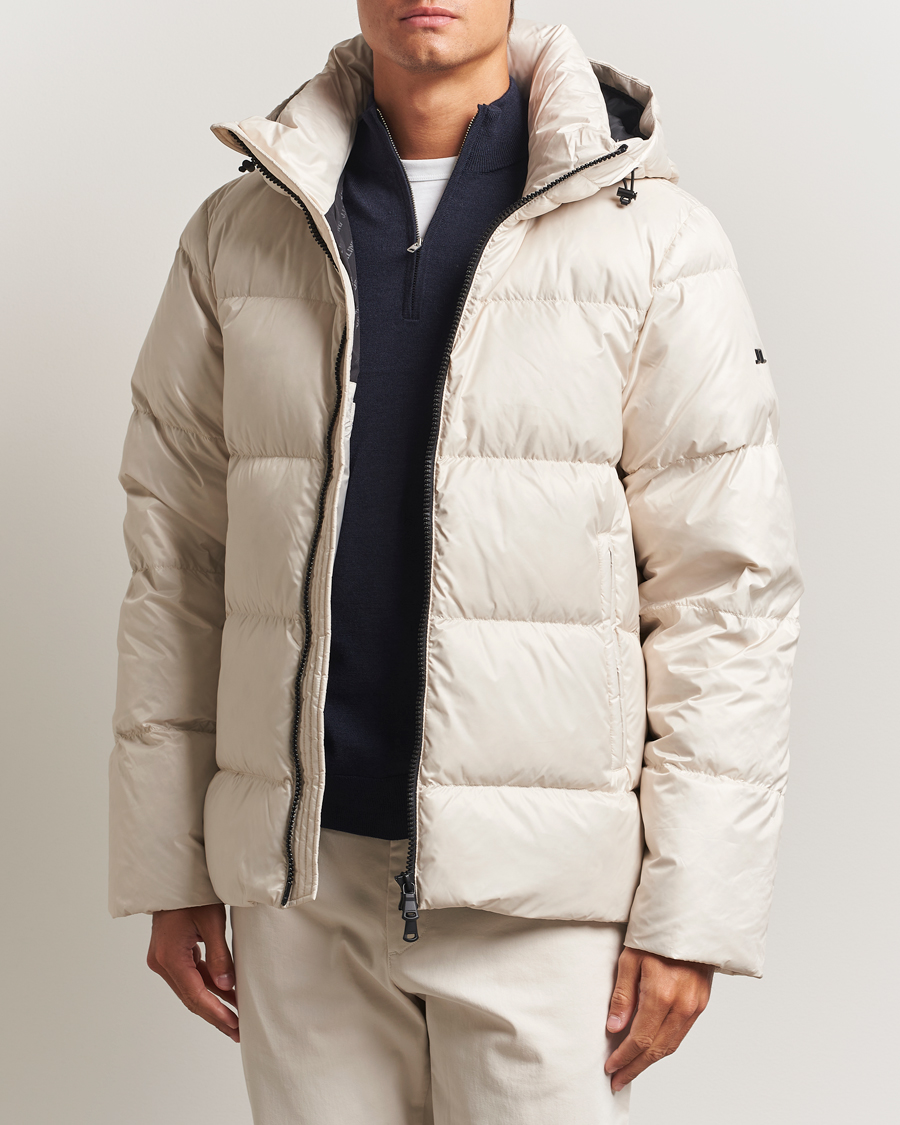 Herre | Jakker | J.Lindeberg | Daryl Down Hooded Jacket Moonbeam