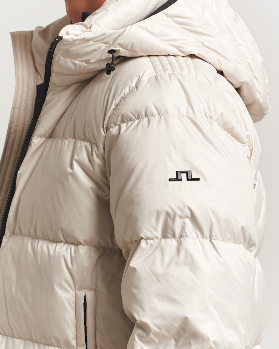 Herre | Jakker | J.Lindeberg | Daryl Down Hooded Jacket Moonbeam