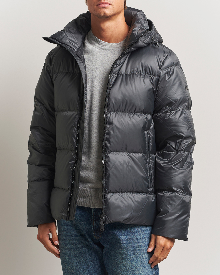 Herre | Jakker | J.Lindeberg | Daryl Down Hooded Jacket Asphalt