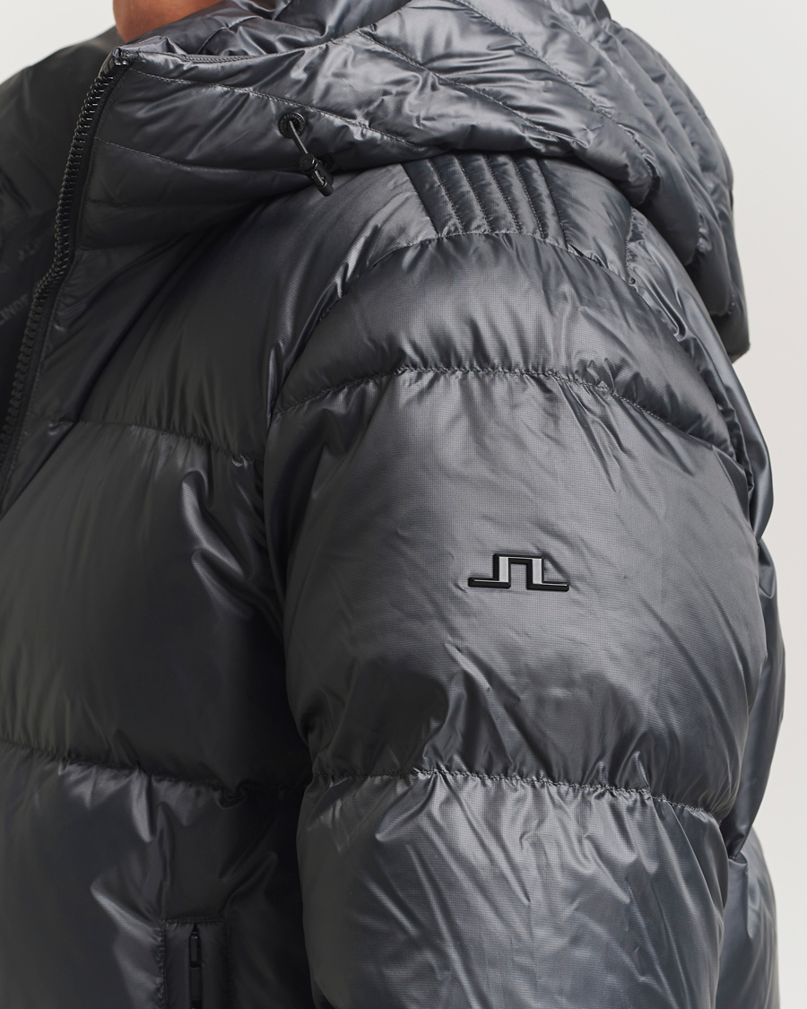 Herre | Jakker | J.Lindeberg | Daryl Down Hooded Jacket Asphalt