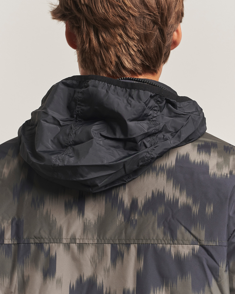 Herre | Jakker | J.Lindeberg | Aiden 2L Padded Printed Field Jacket Wrap Forest