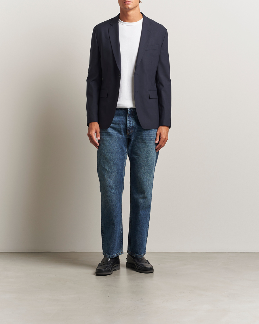 Herre | Blazere & jakker | J.Lindeberg | Hopper Bi Stretch Blazer Navy