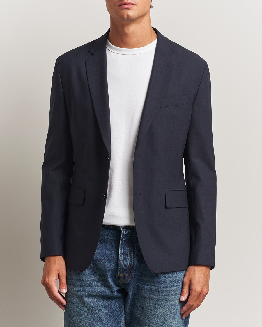 Herre | Blazere & jakker | J.Lindeberg | Hopper Bi Stretch Blazer Navy