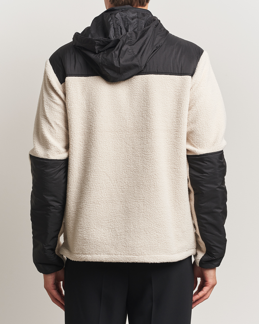 Herre | Trøjer | J.Lindeberg | Provo Pile Hooded Full Zip Moonbeam