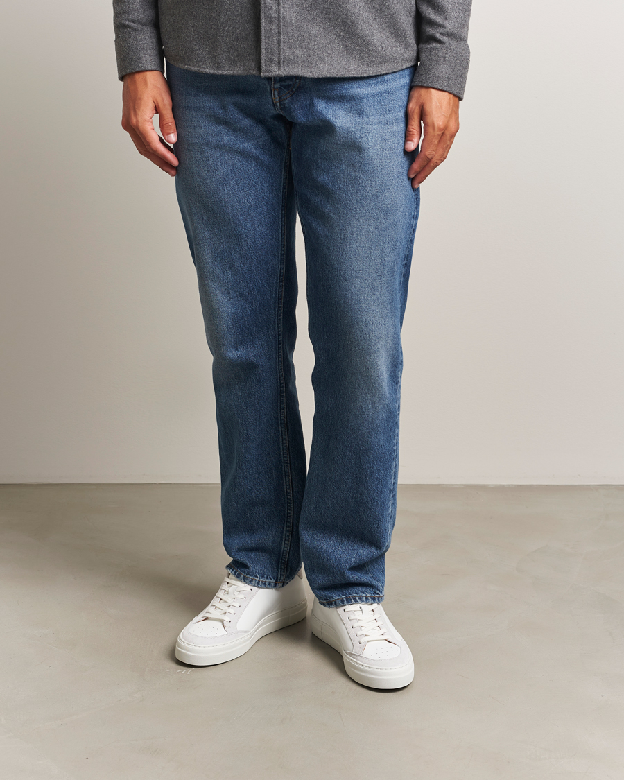 Herre | Sneakers | J.Lindeberg | Art Signature Leather/Suede Sneaker White