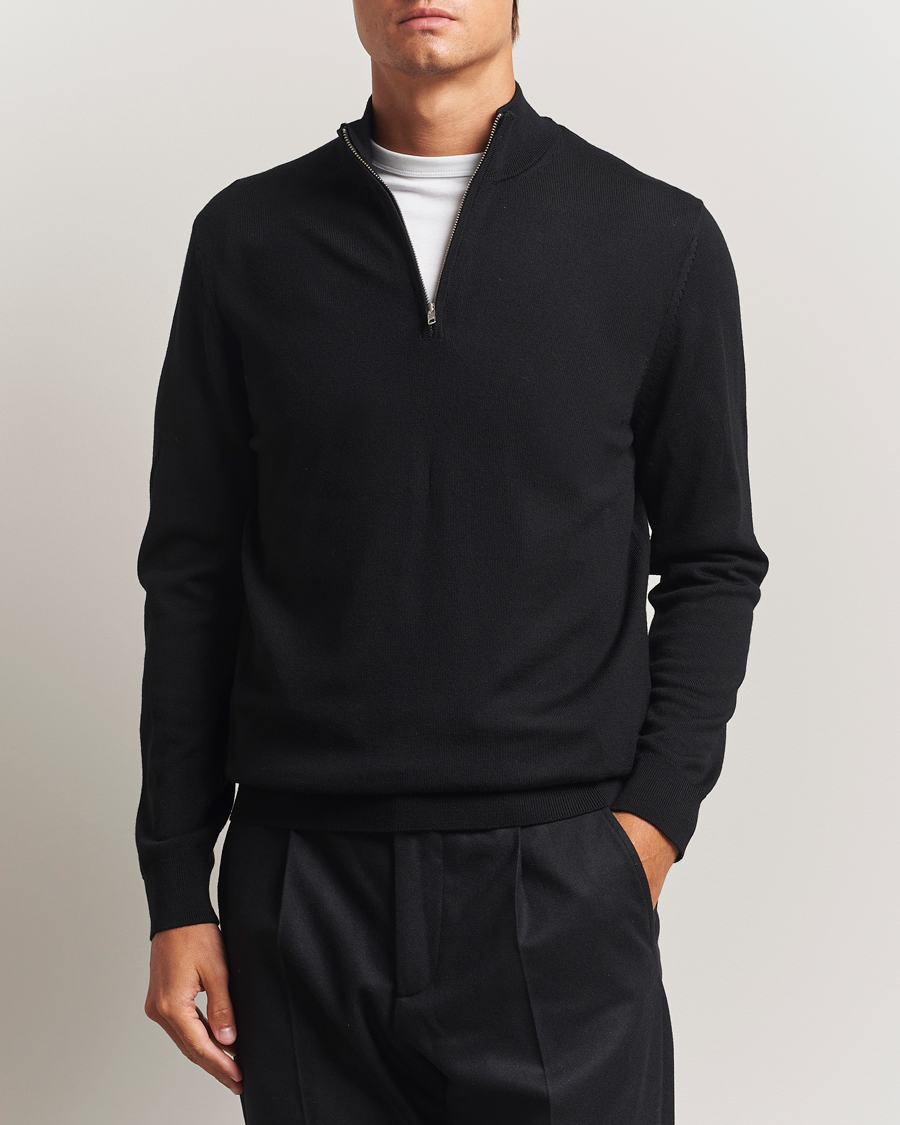 Herre | Trøjer | NN07 | Sergio Merino Half Zip Black