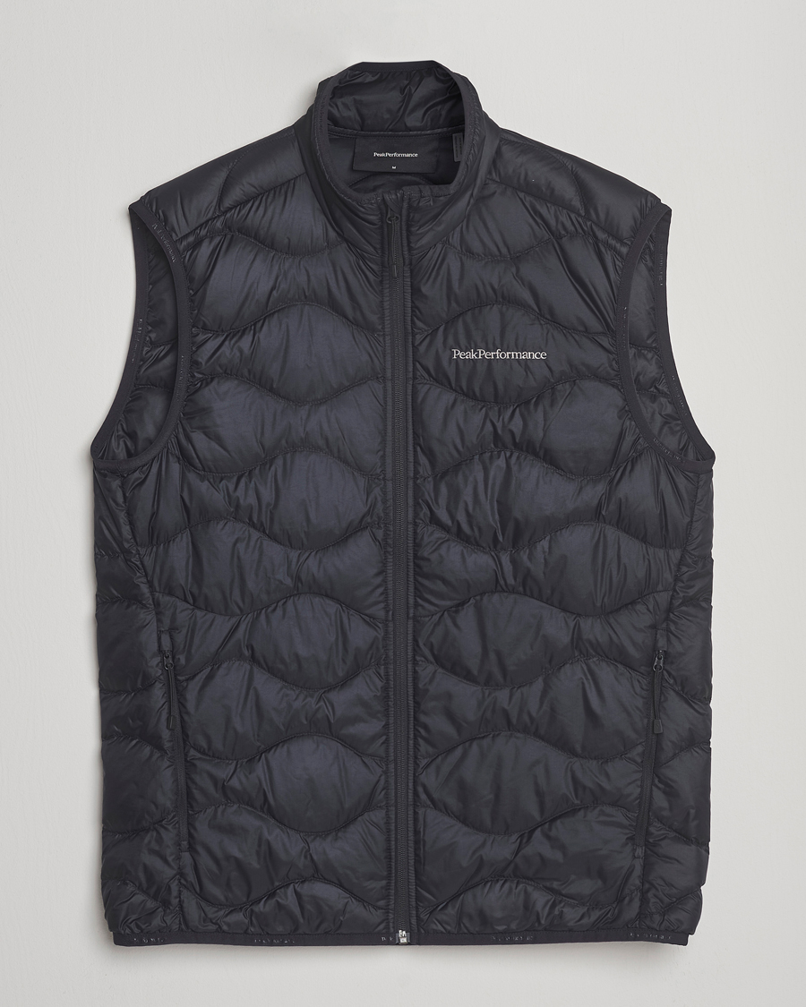 Herre | Veste | Peak Performance | Helium Down Vest Black