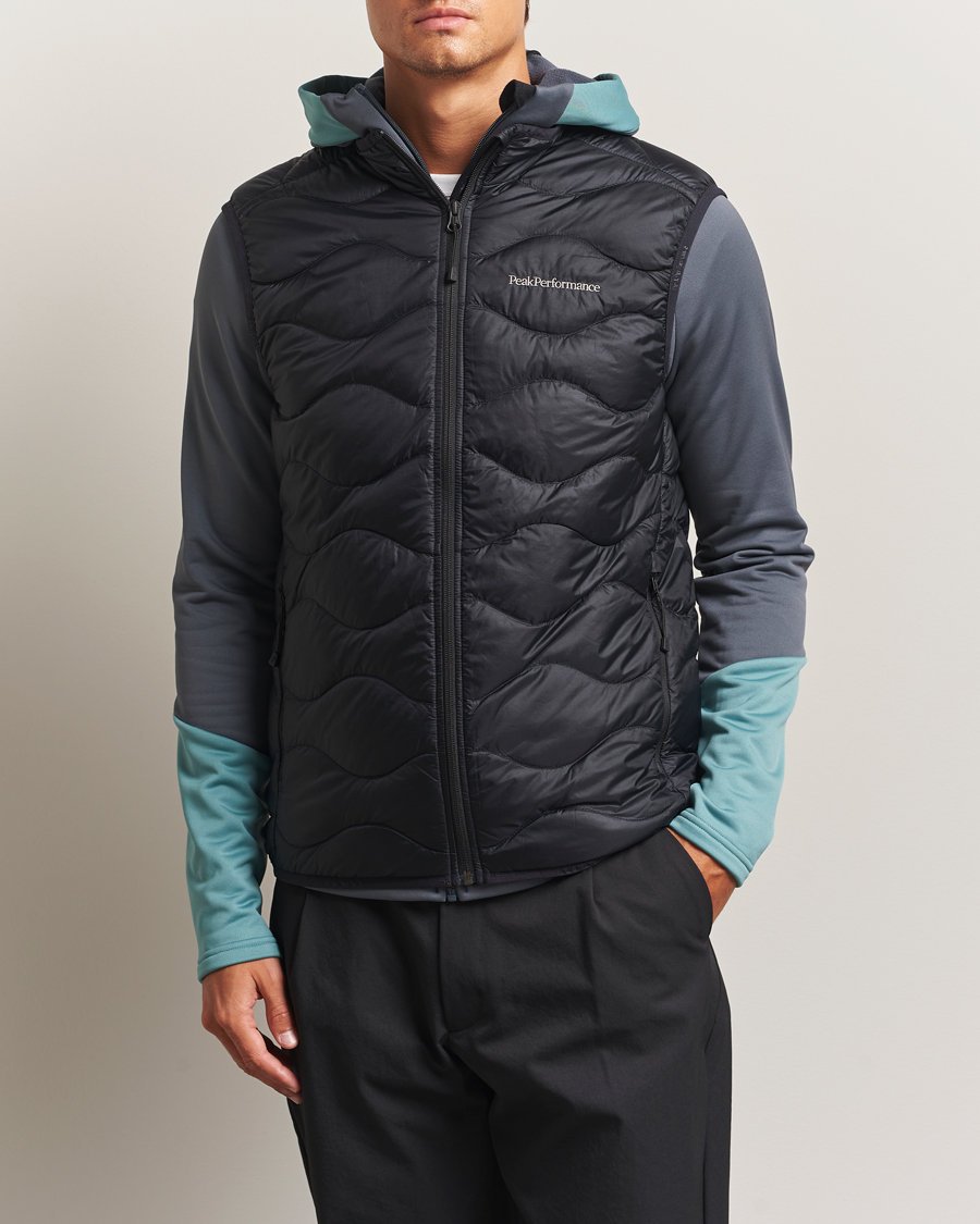 Herre | Veste | Peak Performance | Helium Down Vest Black