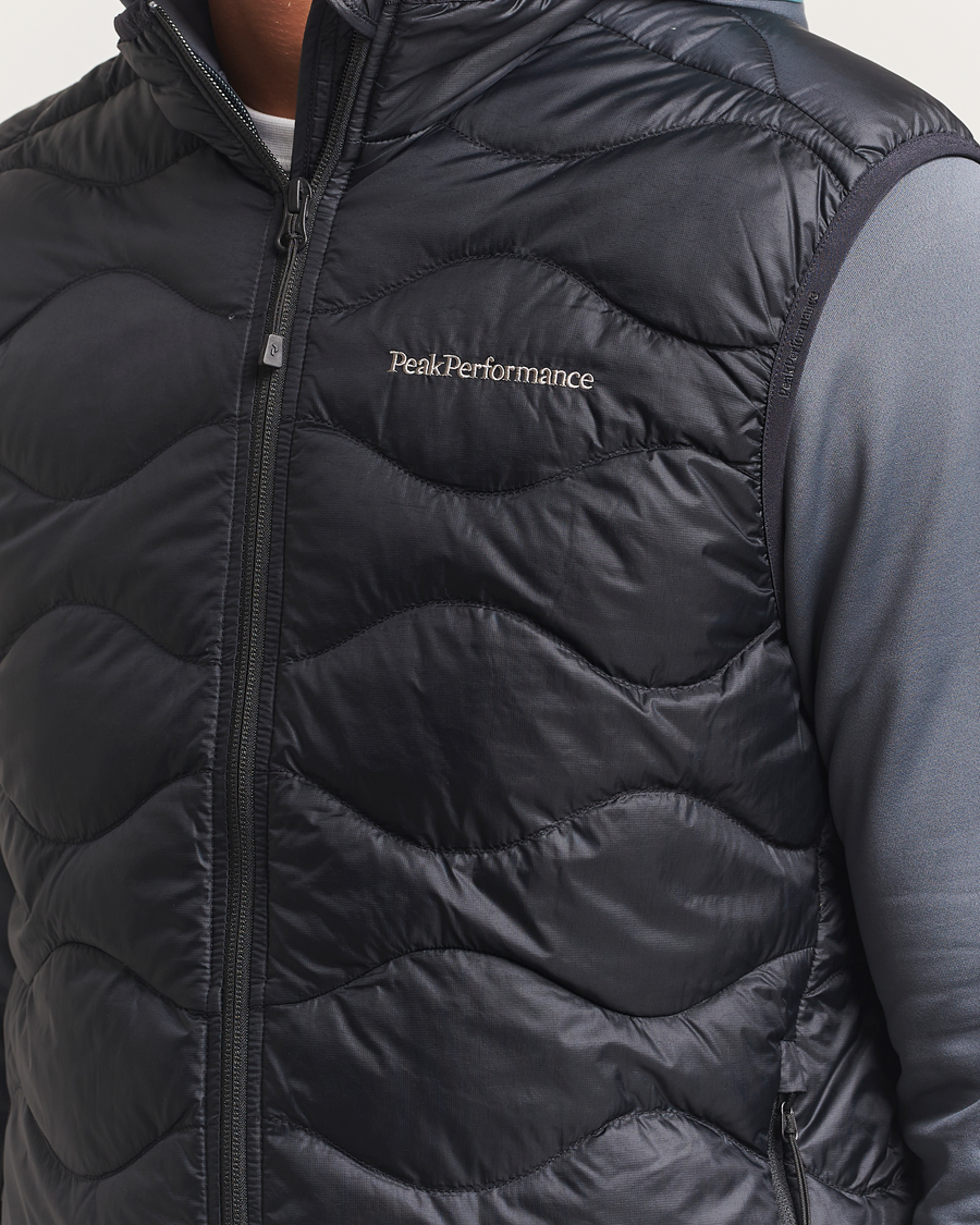 Herre | Veste | Peak Performance | Helium Down Vest Black