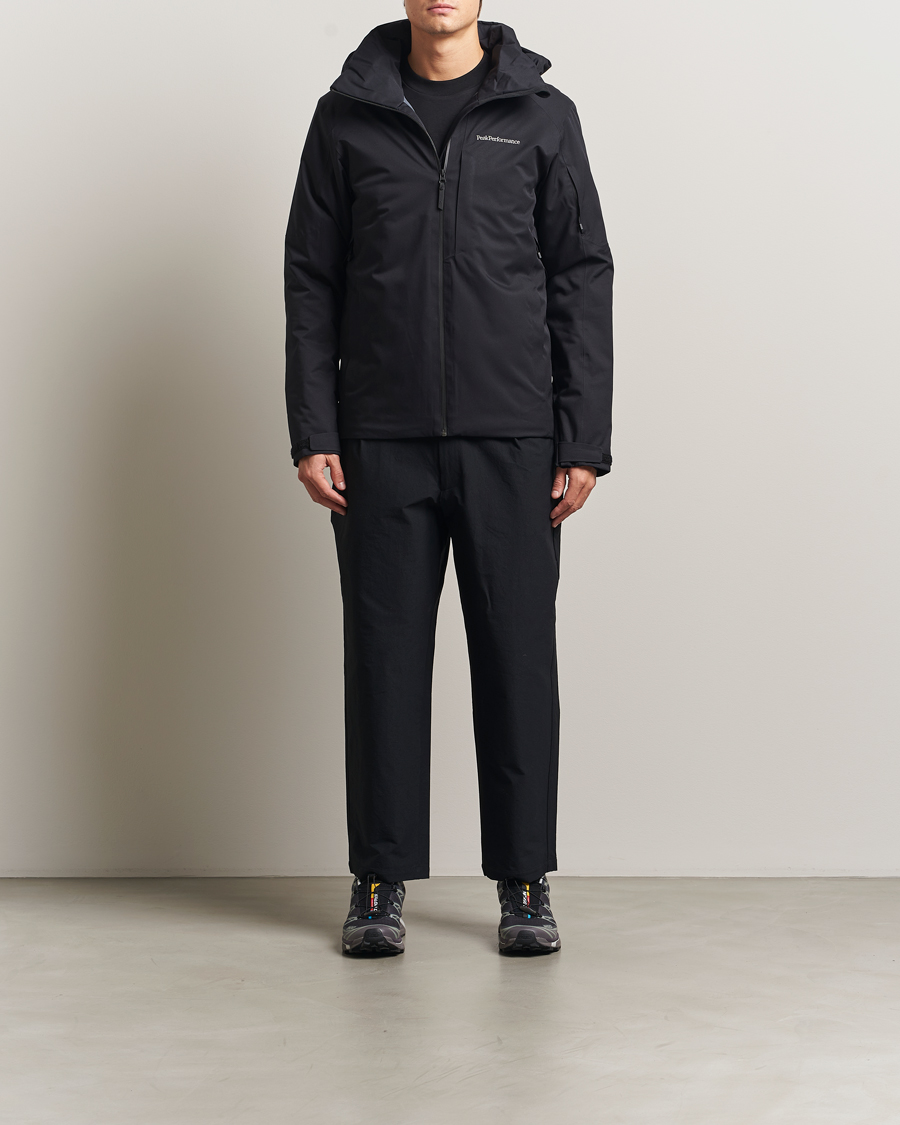 Herre | Jakker | Peak Performance | Maroon Insulated Jacket Black