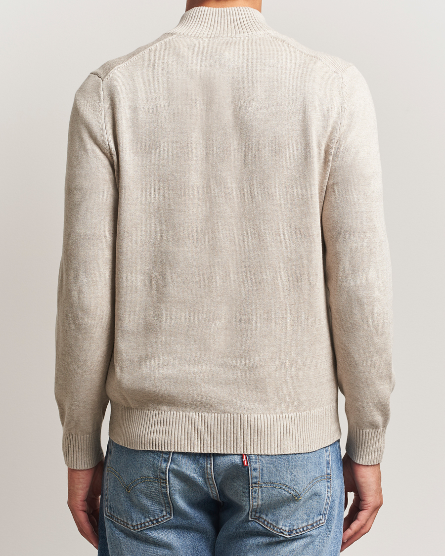 Herre | Trøjer | Morris | Darmon Half Zip Beige