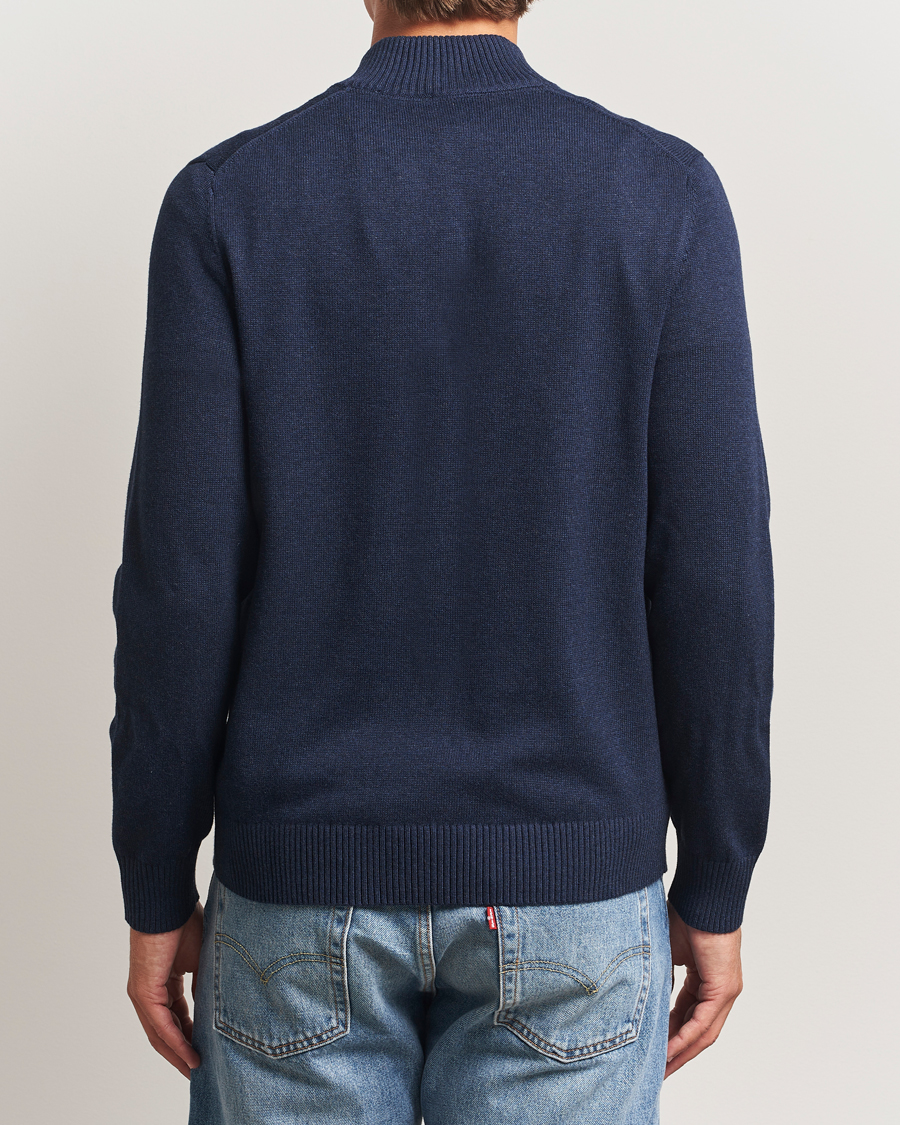 Herre | Trøjer | Morris | Darmon Half Zip Blue