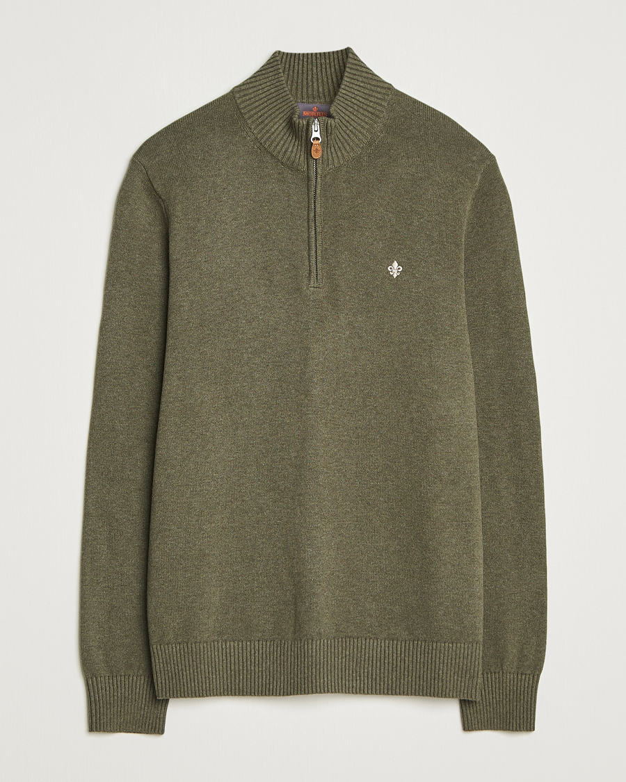 Herre | Trøjer | Morris | Darmon Half Zip Olive