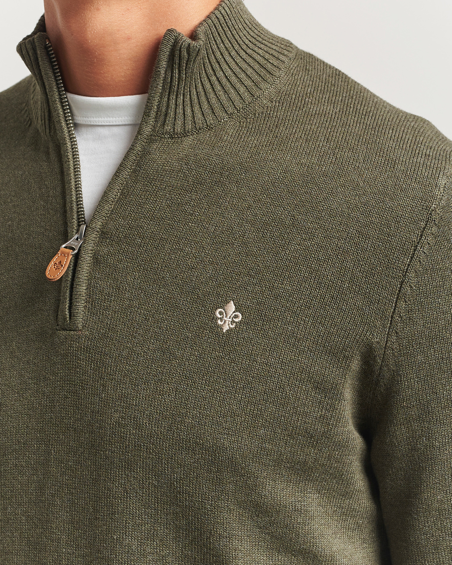 Herre | Trøjer | Morris | Darmon Half Zip Olive