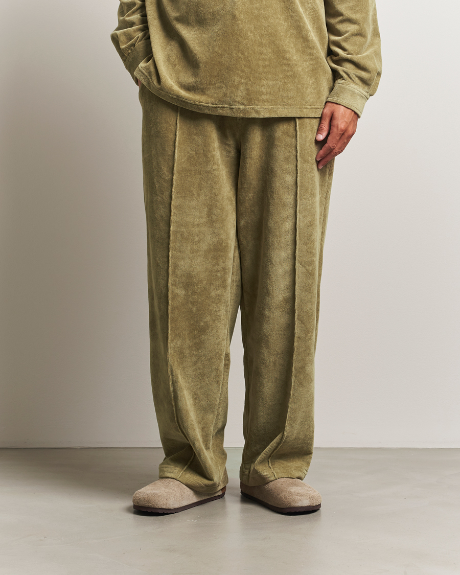 Herre | Bukser | OAS | Ander Corduroy Pants Green