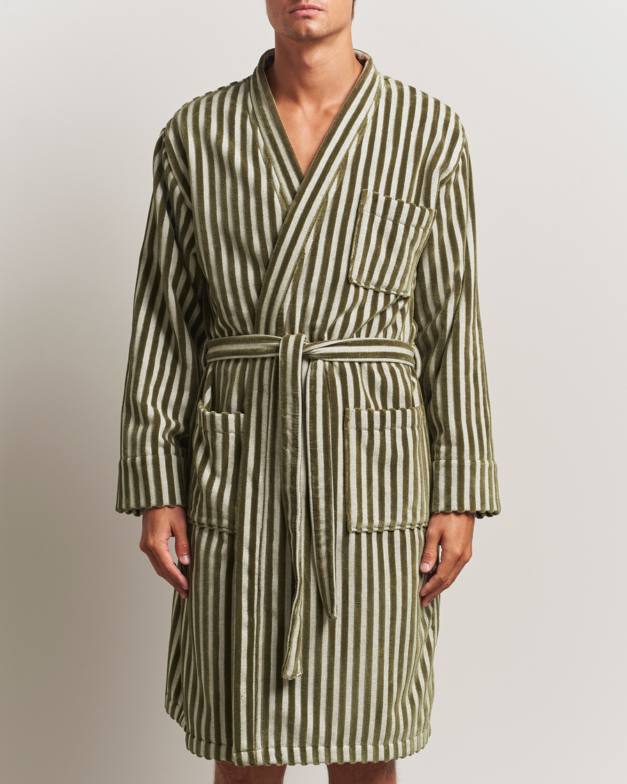 Herre | Pyjamas & Morgenkåber | OAS | Korto Cotton Robe Green