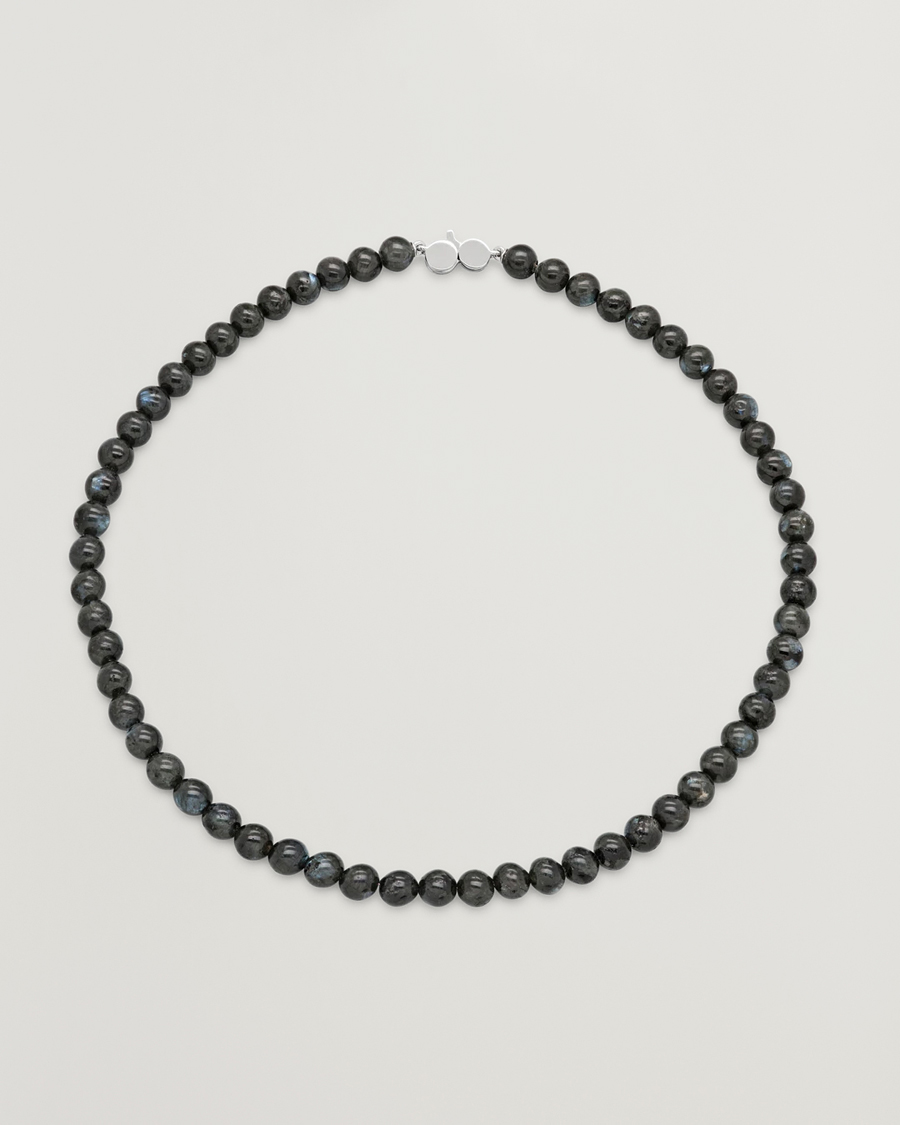 Herre | Smykker | Tom Wood | Cove Necklace Black Larvikite