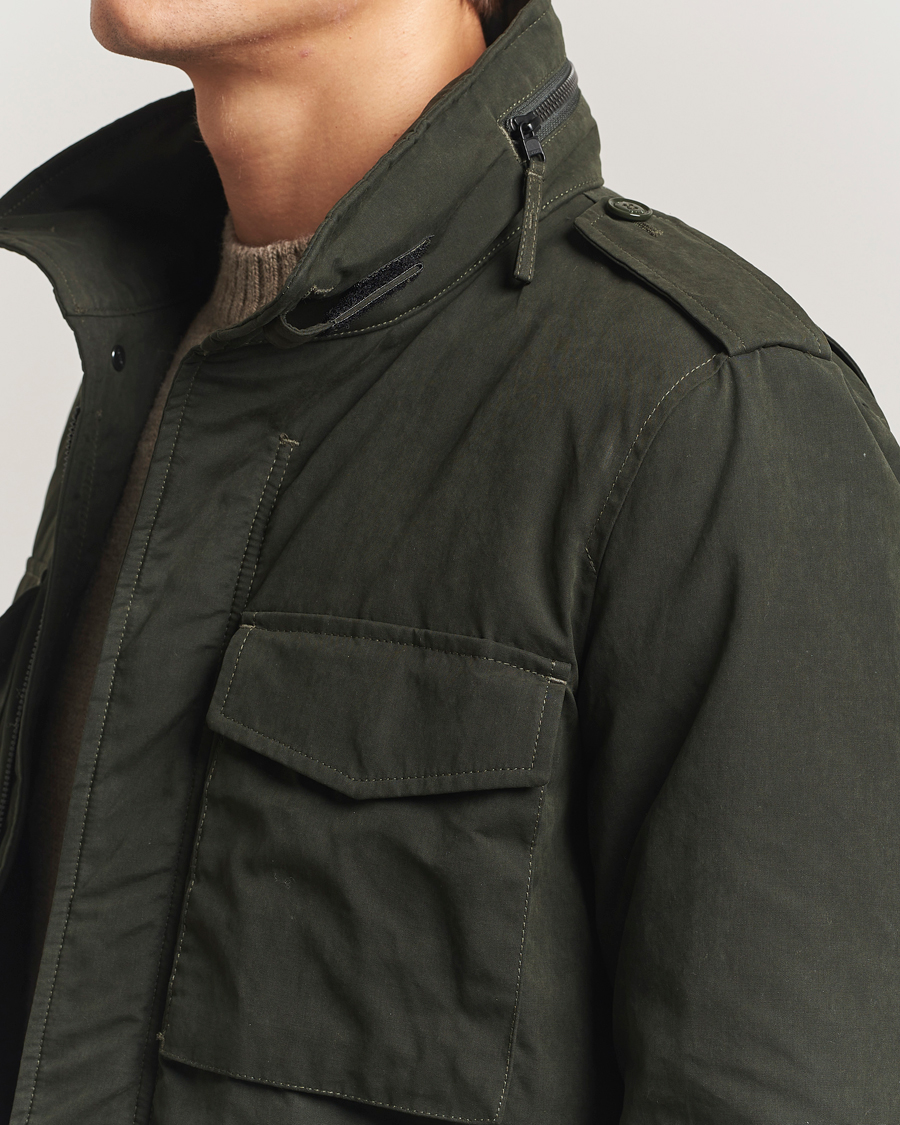 Herre | Jakker | Aspesi | Minifield Cotton Field Jacket Military