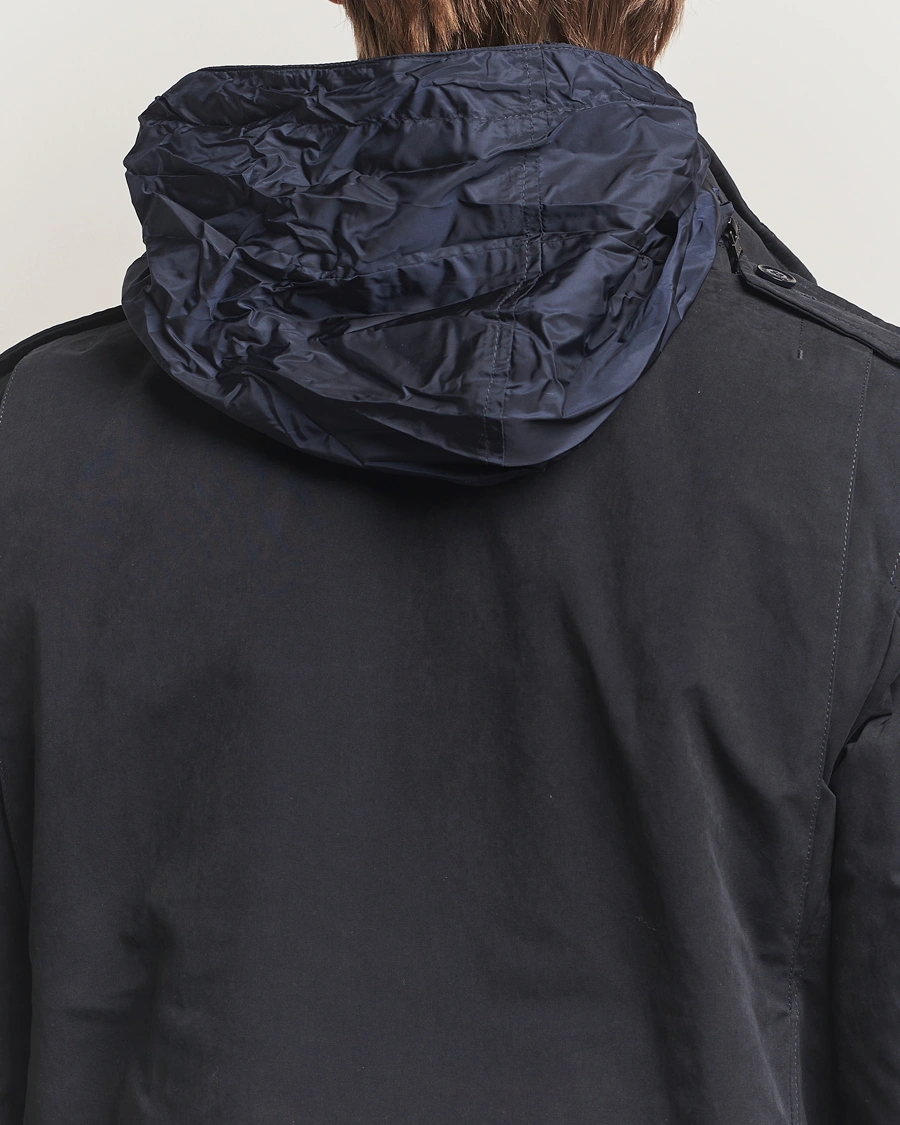 Herre | Jakker | Aspesi | Minifield Cotton Field Jacket Navy