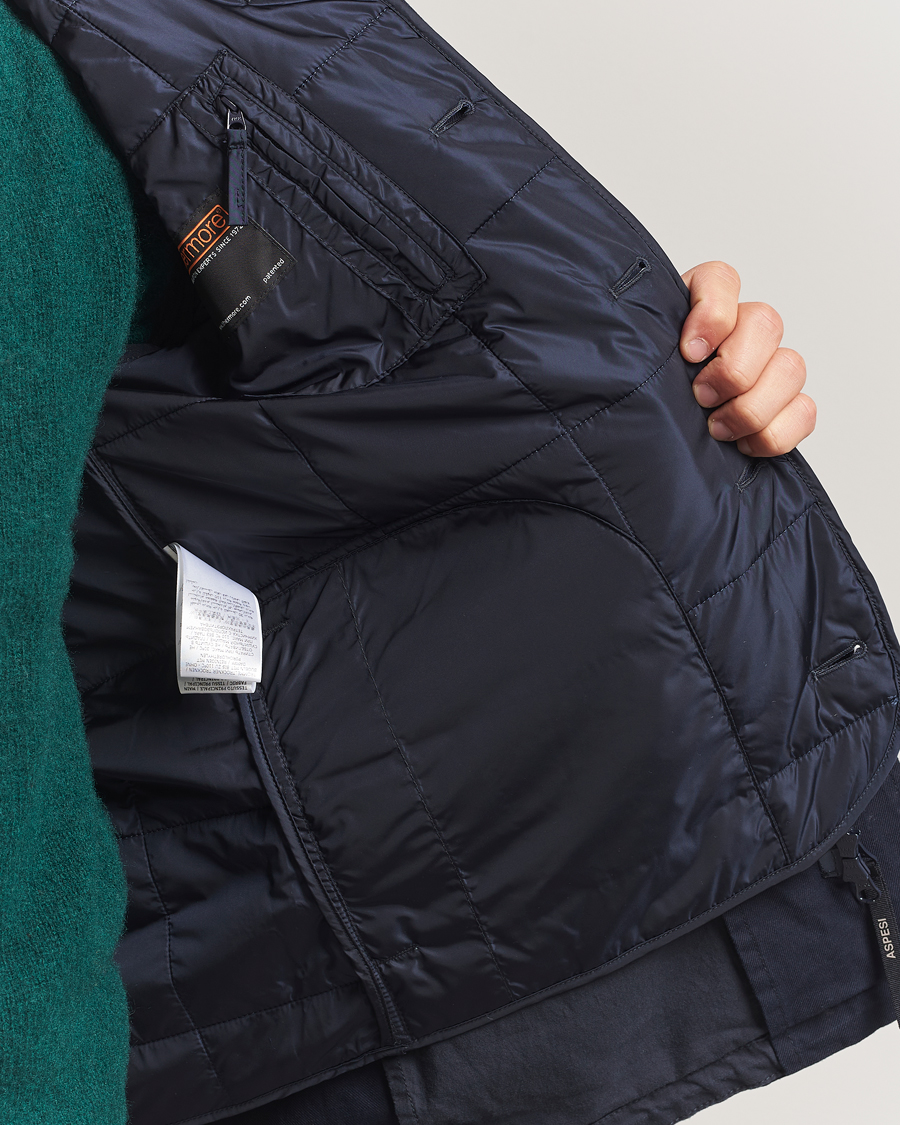 Herre | Jakker | Aspesi | Lined Cotton Field Jacket Navy