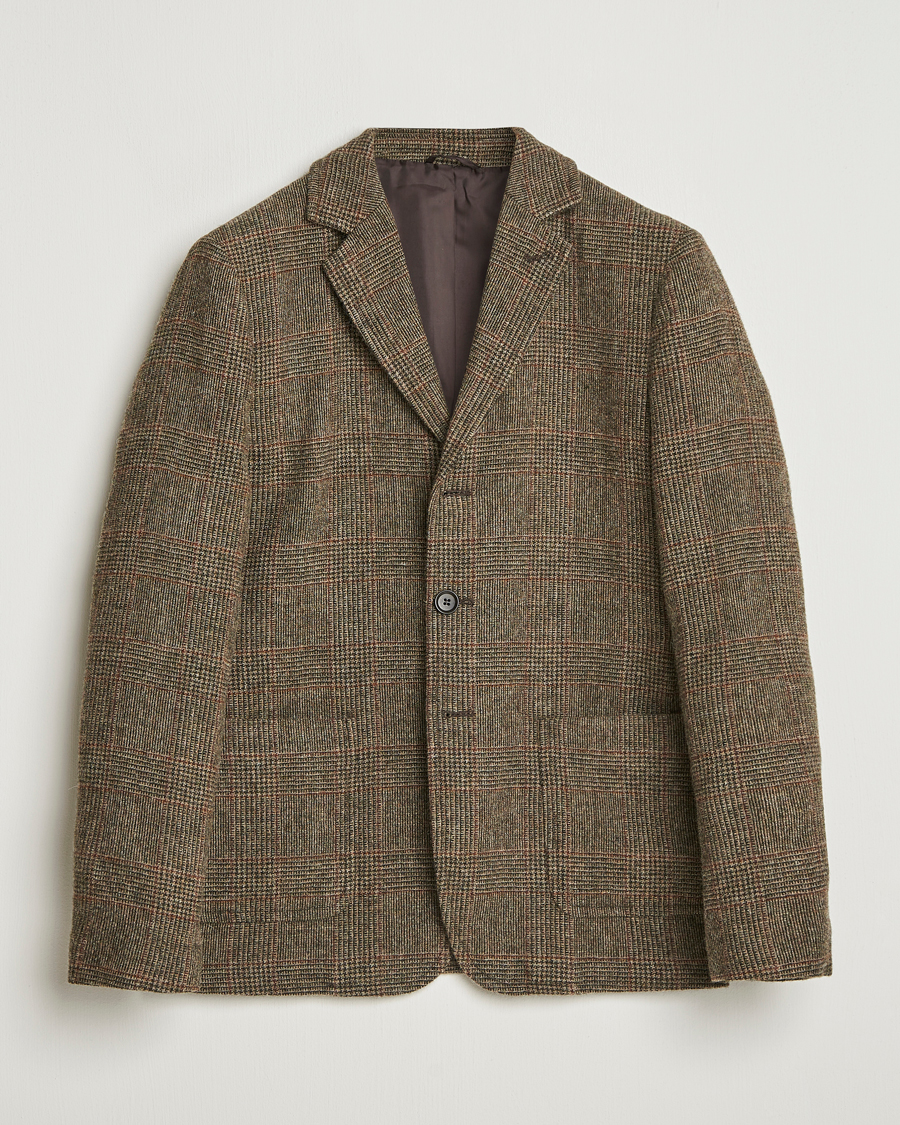Herre | Blazere & jakker | Aspesi | Harris Tweed Blazer Brown Check