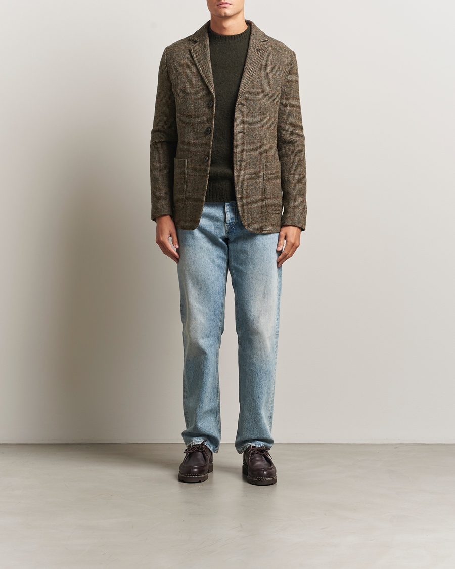 Herre | Blazere & jakker | Aspesi | Harris Tweed Blazer Brown Check