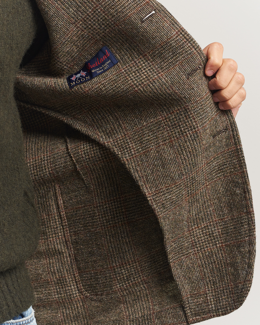 Herre | Blazere & jakker | Aspesi | Harris Tweed Blazer Brown Check