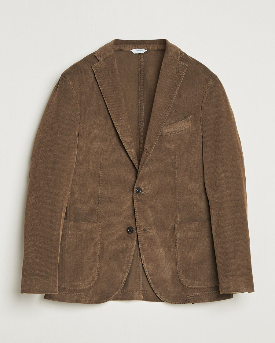Herre | Blazere & jakker | Boglioli | K Jacket Corduroy Blazer Brown