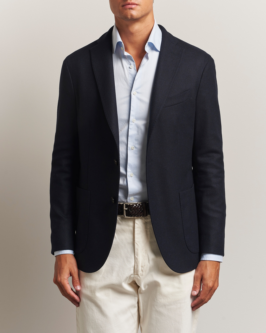 Herre | Blazere & jakker | Boglioli | K Jacket Wool/Cashmere Blazer Navy