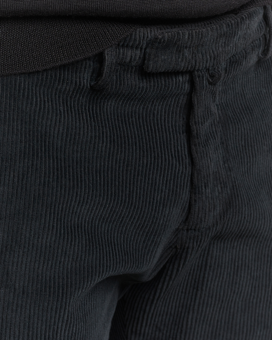 Herre | Bukser | Briglia 1949 | Slim Fit Corduroy Trousers Black