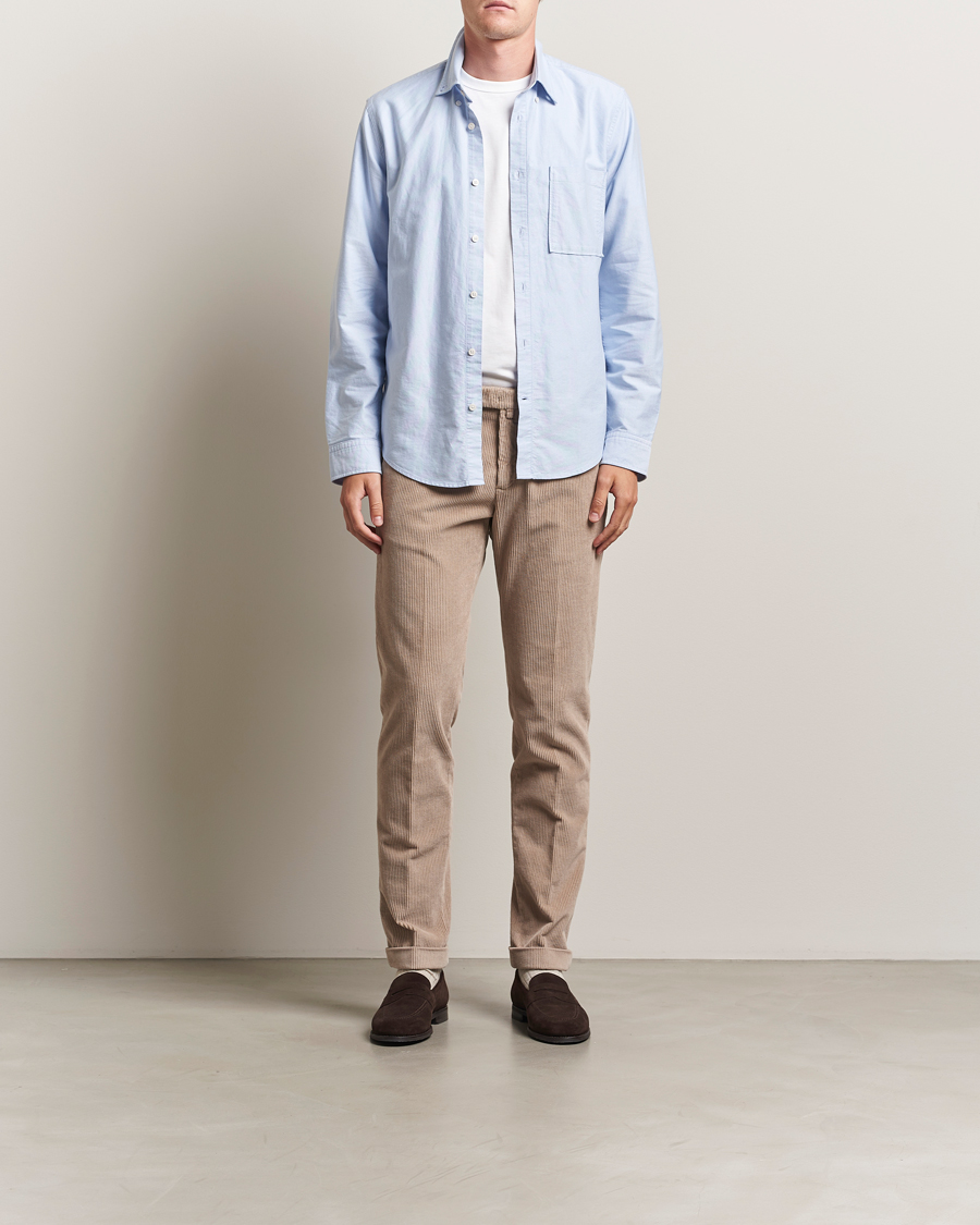 Herre | Bukser | Briglia 1949 | Slim Fit Corduroy Trousers Beige