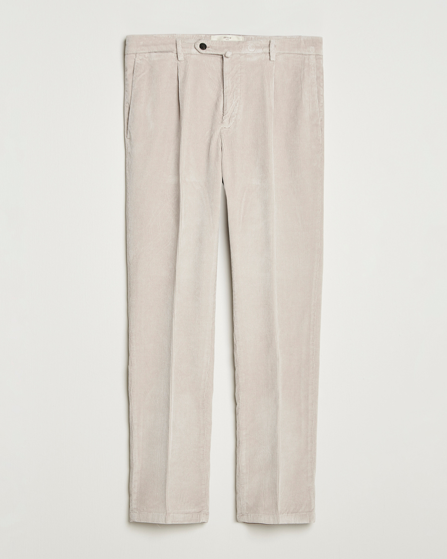 Herre | Bukser | Briglia 1949 | Easy Fit Corduroy Trousers Beige