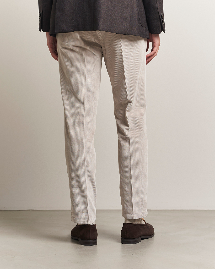 Herre | Bukser | Briglia 1949 | Easy Fit Corduroy Trousers Beige