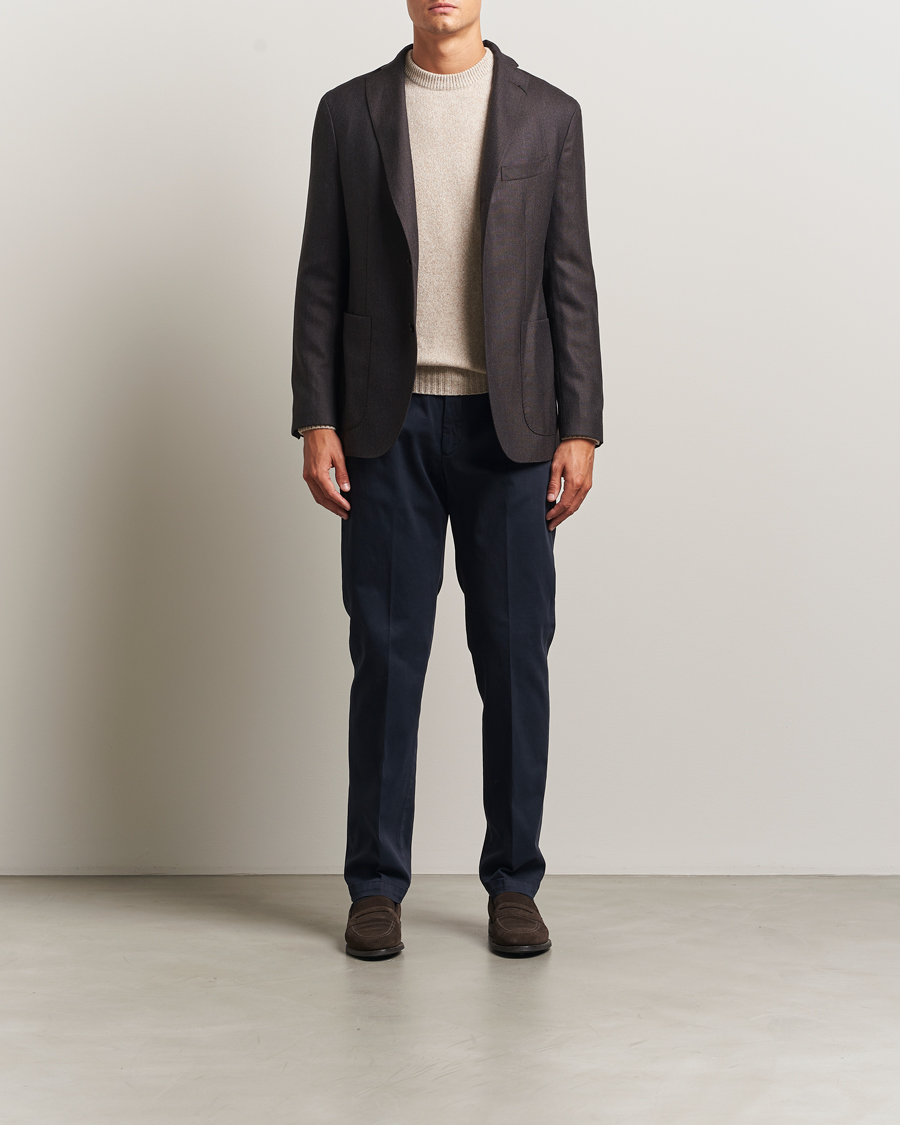 Herre | Bukser | Briglia 1949 | Soho Tailored Easy Fit Chino Navy