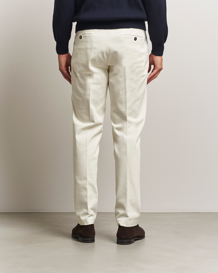 Herre | Bukser | Briglia 1949 | Soho Tailored Easy Fit Chino Off White