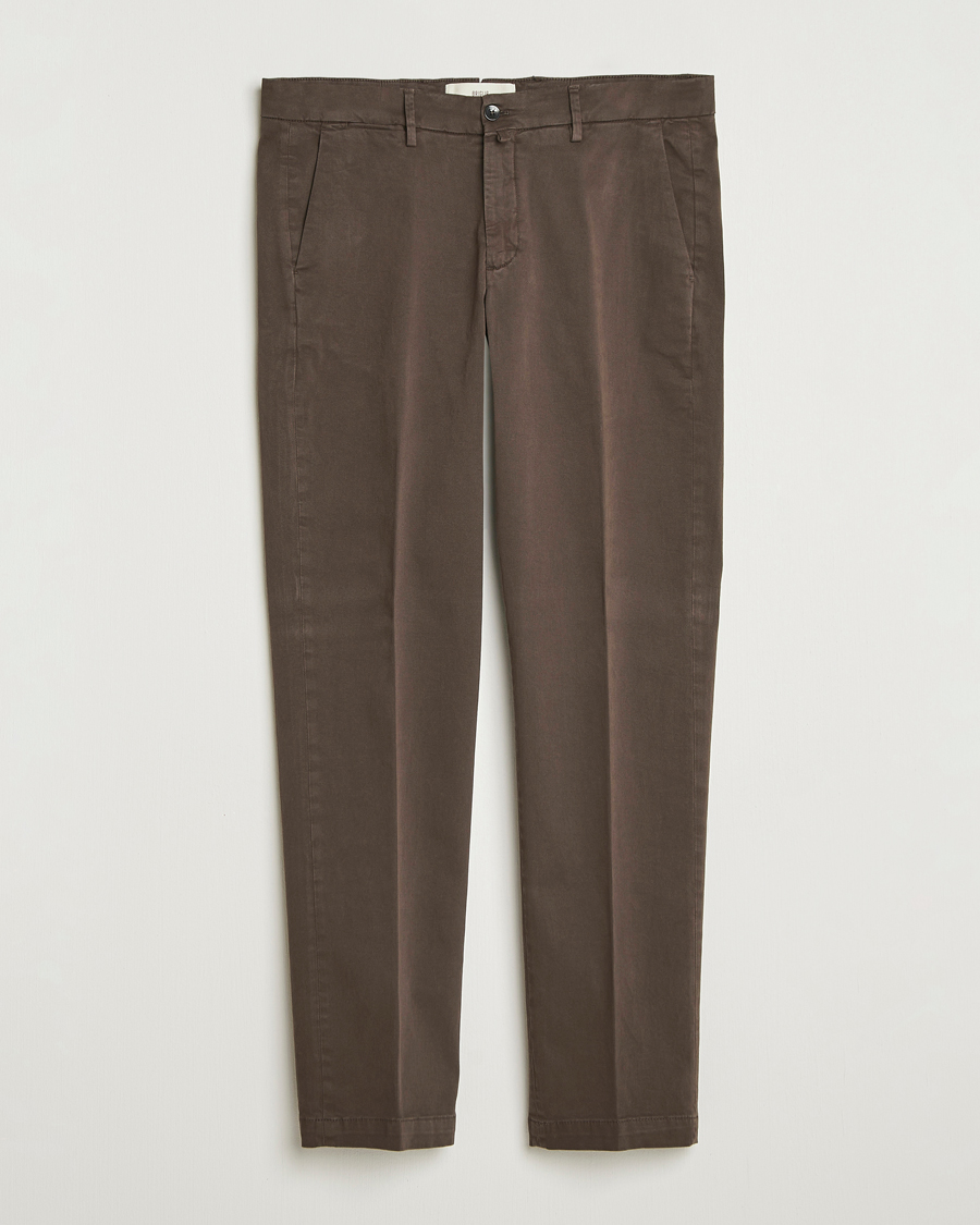 Herre | Bukser | Briglia 1949 | Soho Tailored Easy Fit Chino Brown