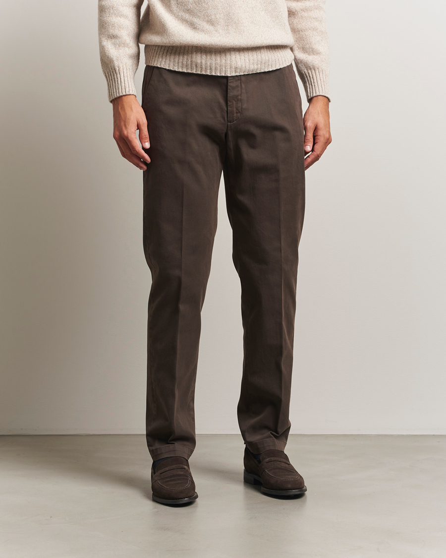 Herre | Bukser | Briglia 1949 | Soho Tailored Easy Fit Chino Brown